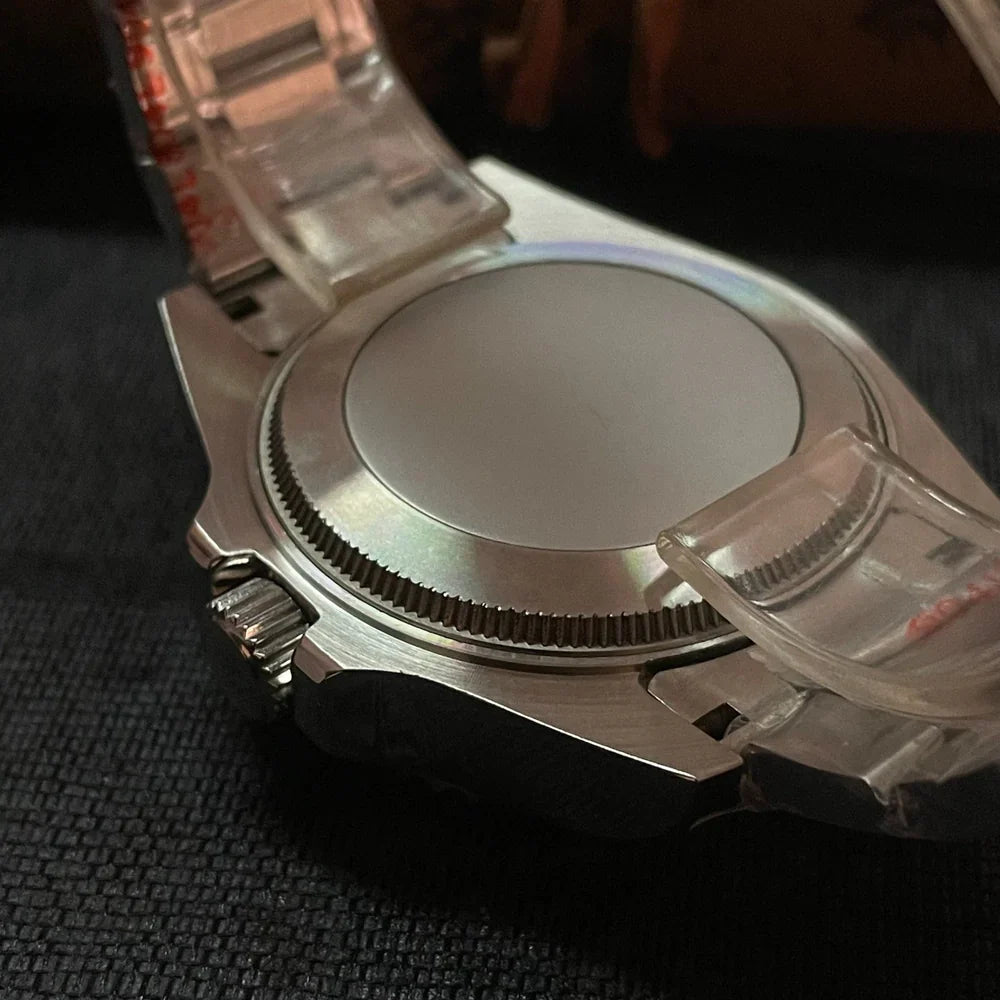Custom SeikoVintage Milsub GMT JB Mod - 44MM - Steel 904L