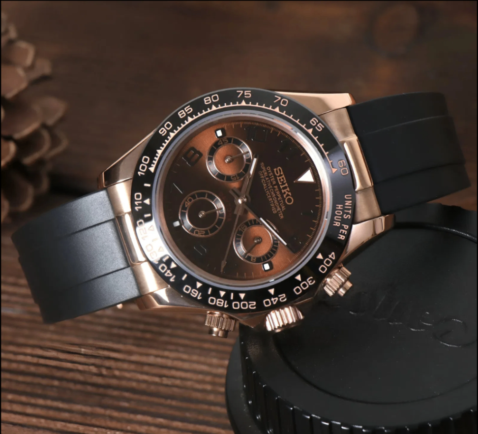 SeikoMod Daytona Chocolate
