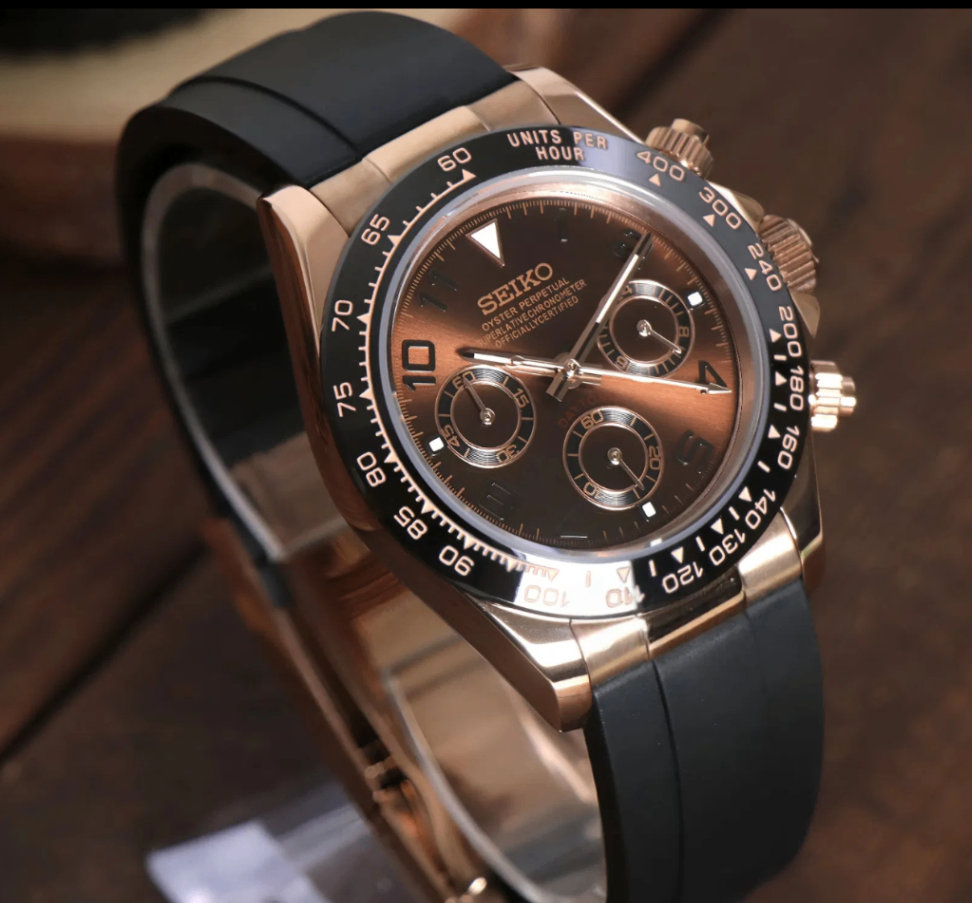 SeikoMod Daytona Chocolate