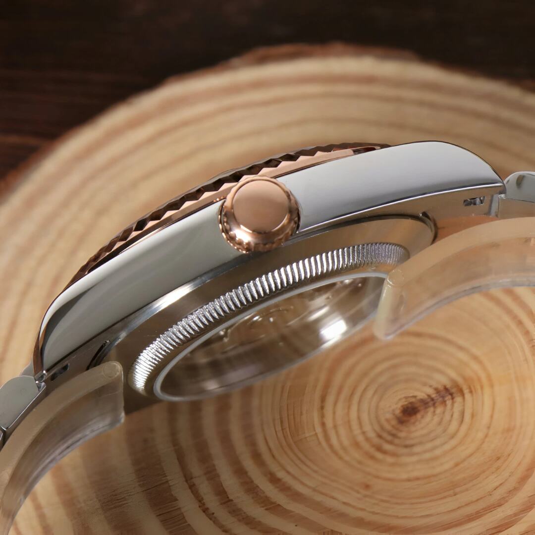 Seiko Mod watch Datejust Wim bledon Two-Tone 36mm