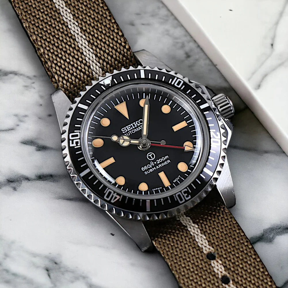 Custom SeikoMilsub Vintage GMT Mod