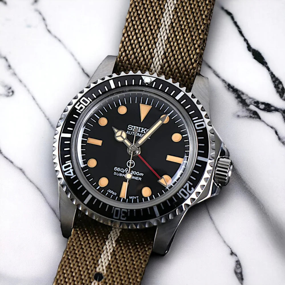 Custom SeikoMilsub Vintage GMT Mod