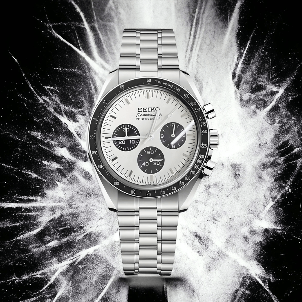 SeikoMod Speedmaster Moonwatch - White