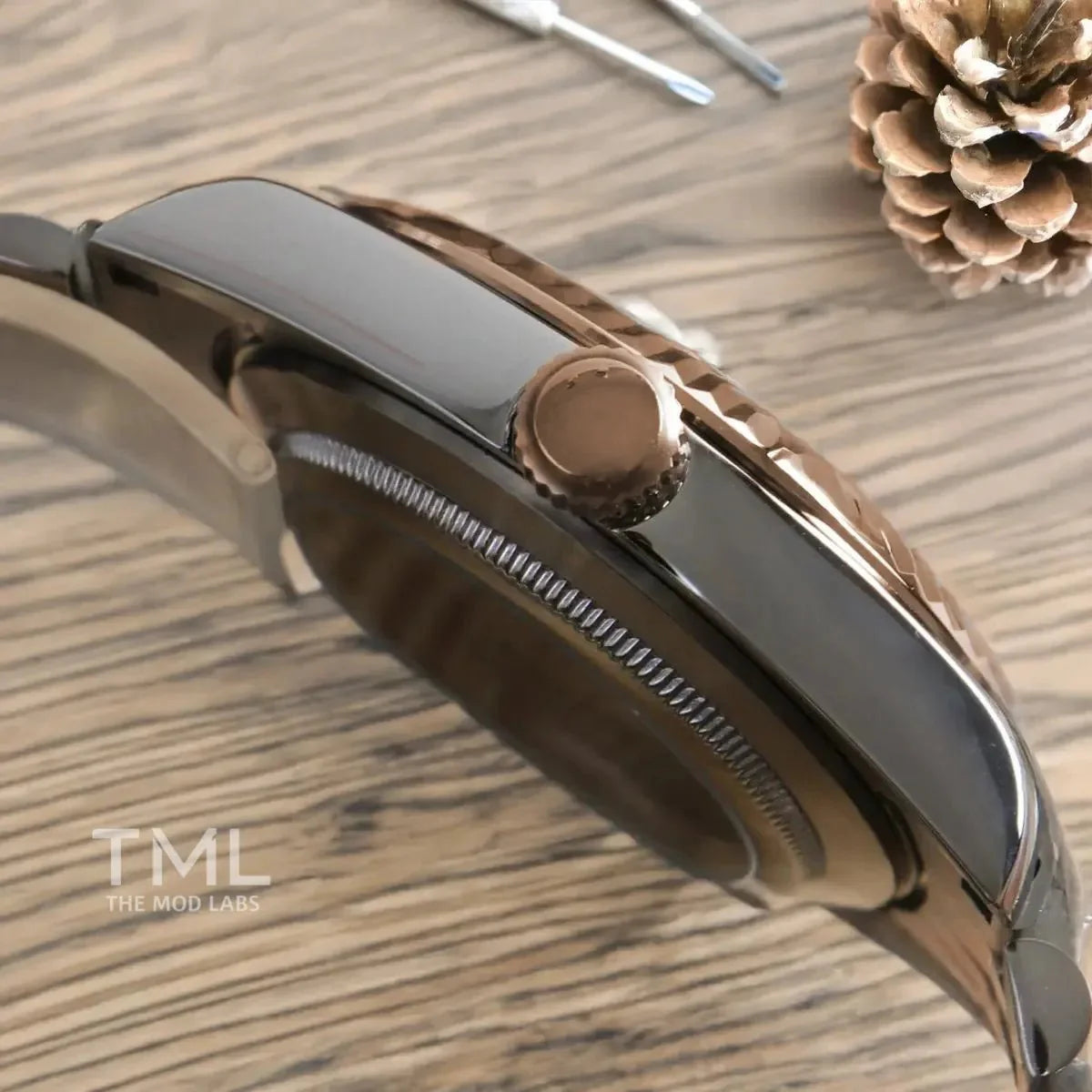 SeikoDatejust - Arab Grey