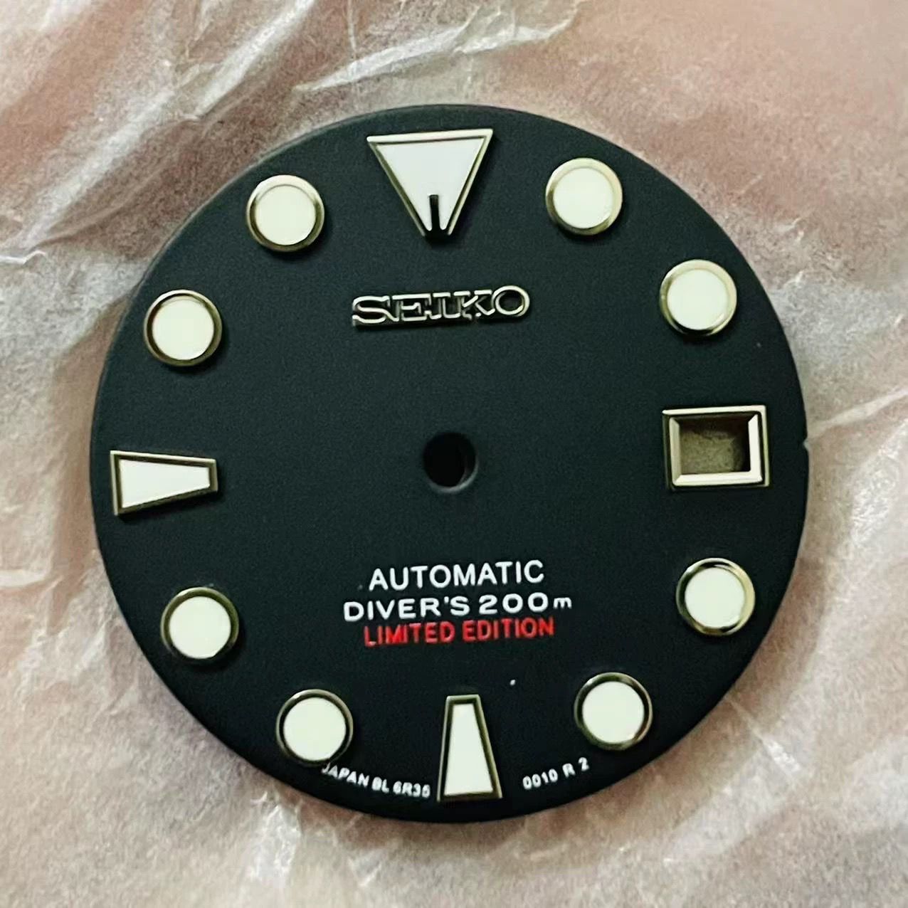 Abalone mechanical diving dial