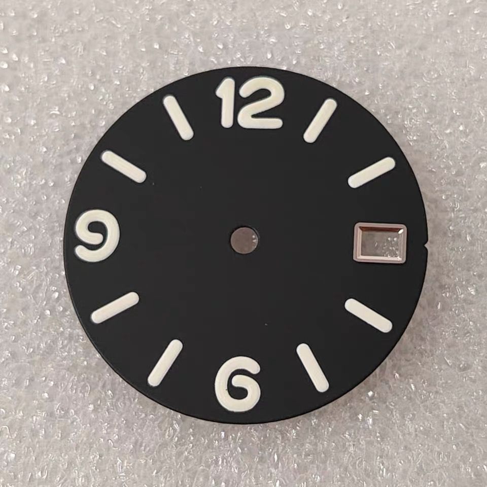 Custom frosted dial