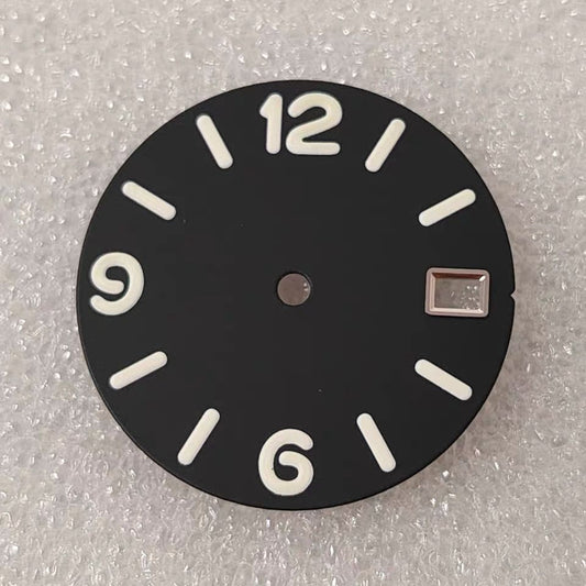 Custom frosted dial