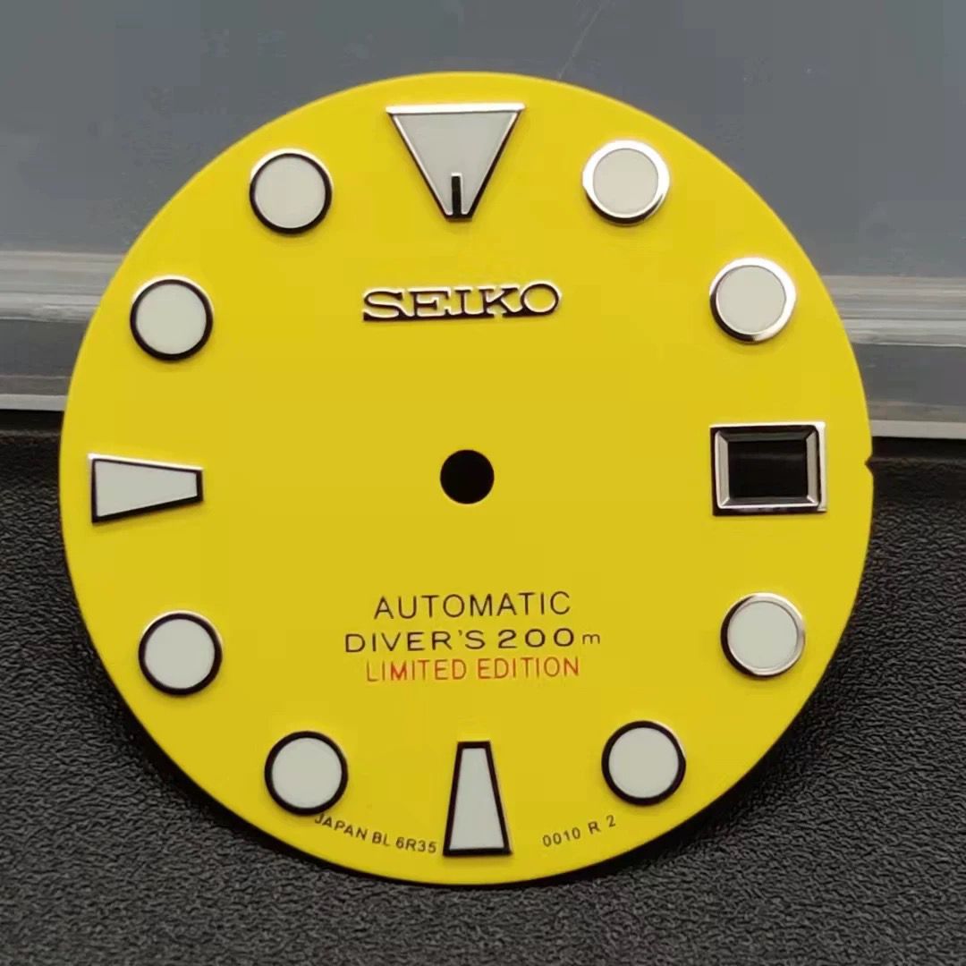 Abalone mechanical diving dial