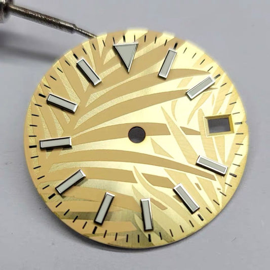 Customize bamboo leaf dial
