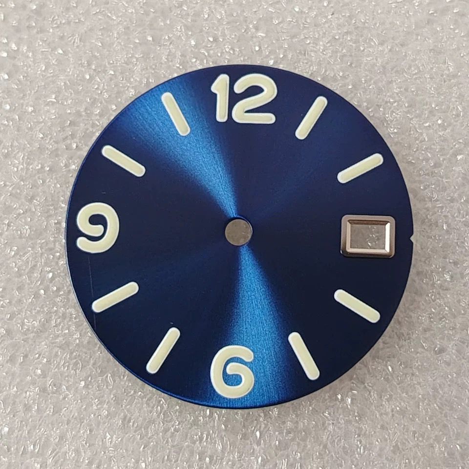 Custom frosted dial