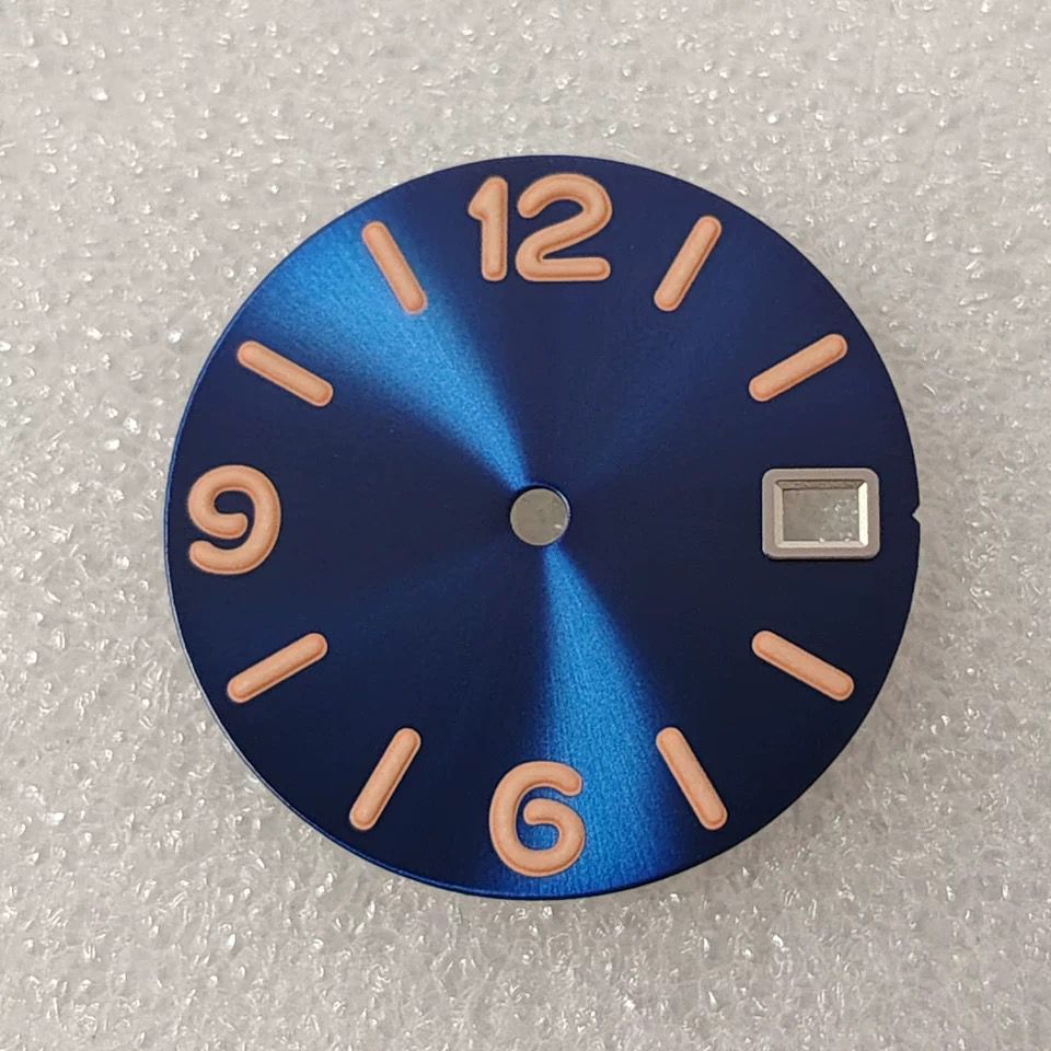 Custom frosted dial