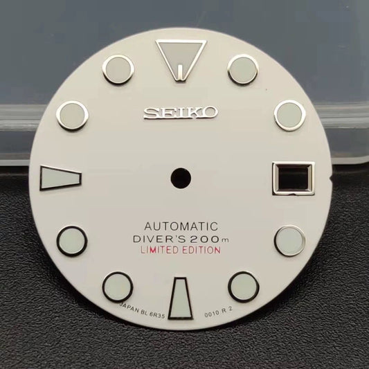 Abalone mechanical diving dial