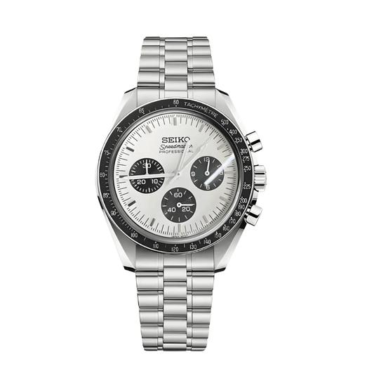 SeikoMod Speedmaster Moonwatch - White