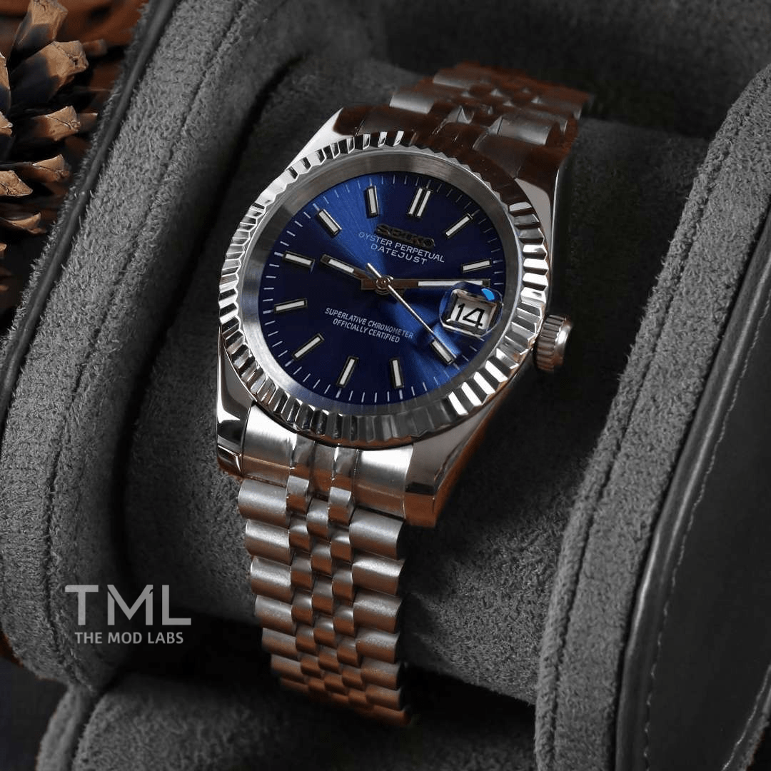SeikoDatejust -  dark blue
