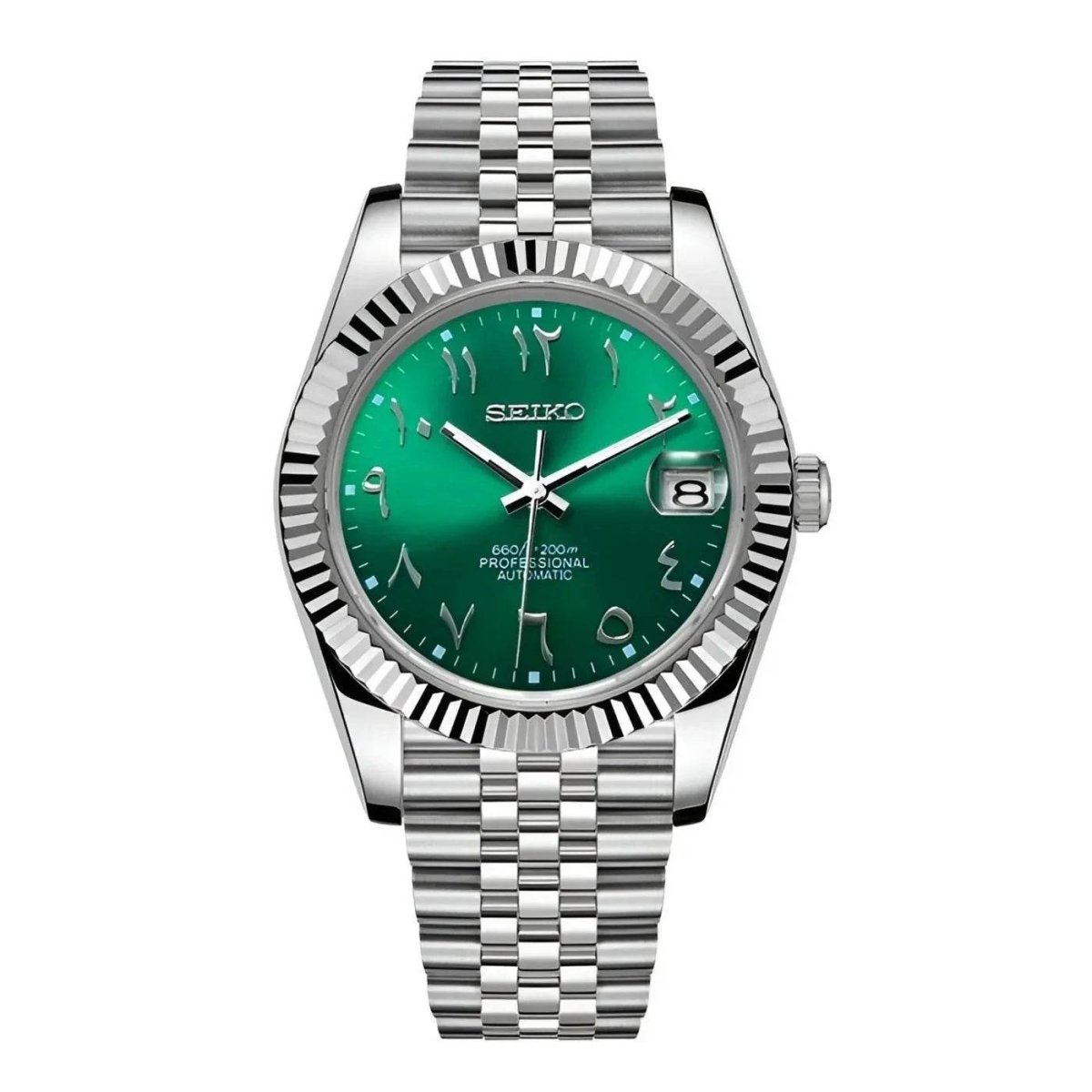 SeikoDatejust - Arabic Emerald Green