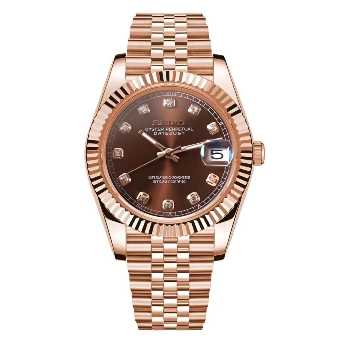 SeikoDatejust - brown