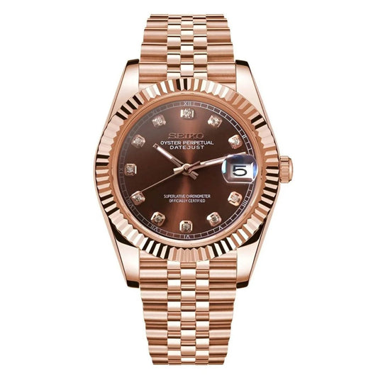 SeikoDatejust - brown