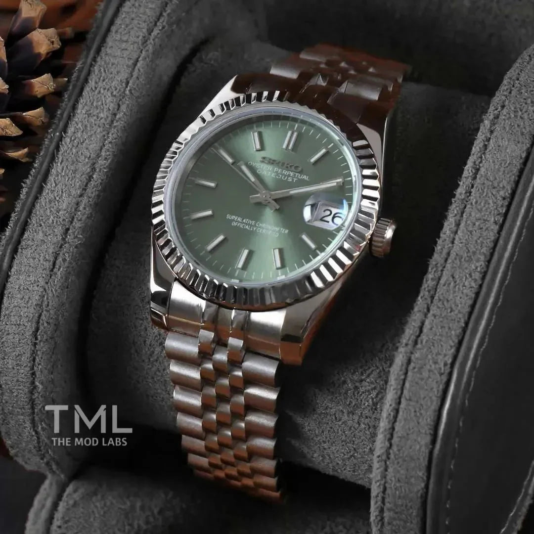 SeikoDatejust - mint green