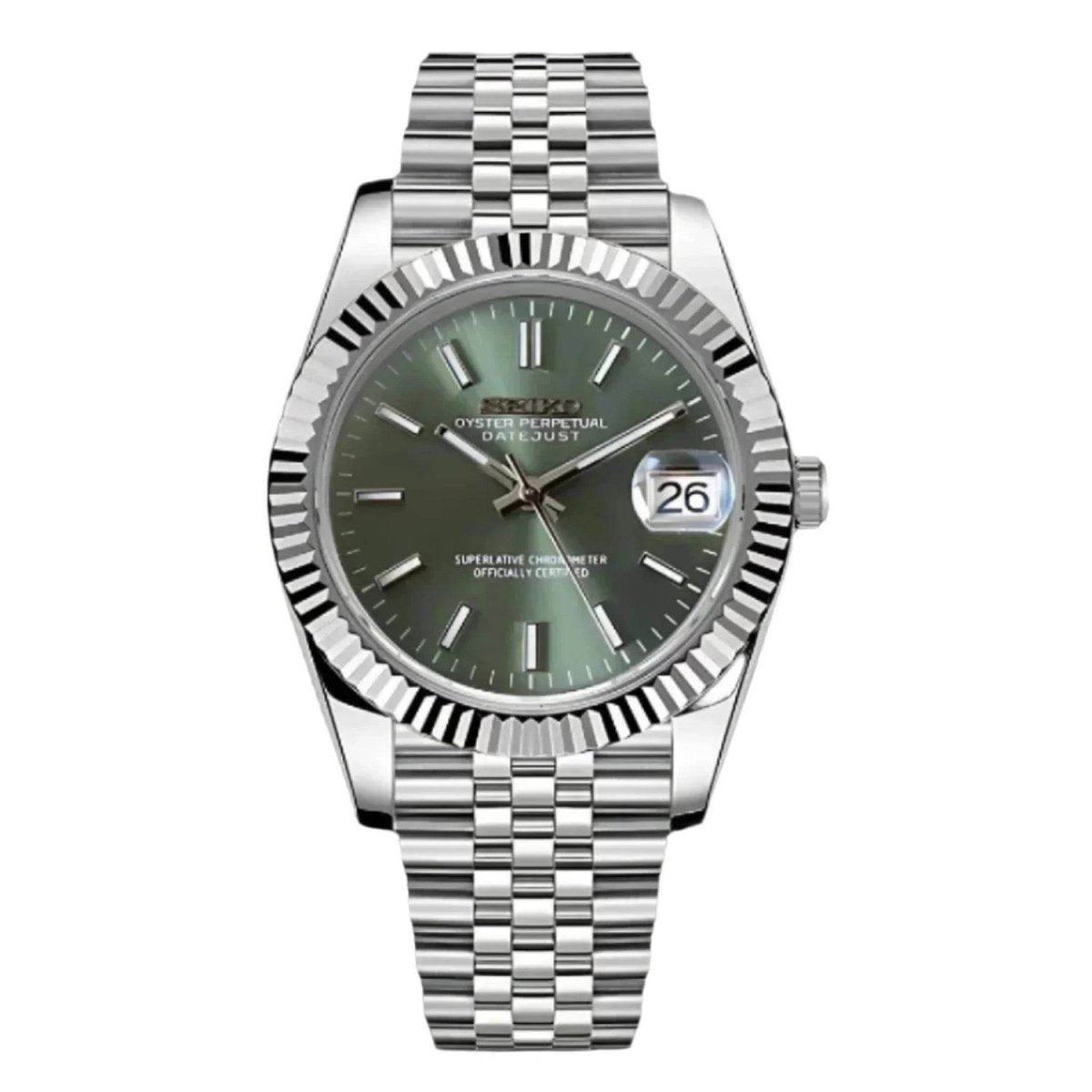 SeikoDatejust - mint green