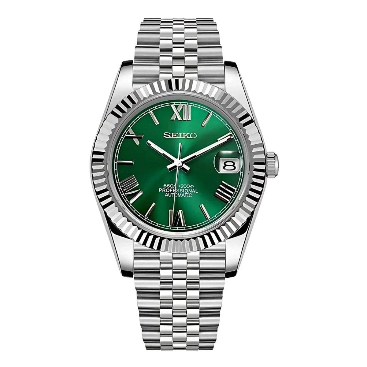 SeikoDatejust - dark green