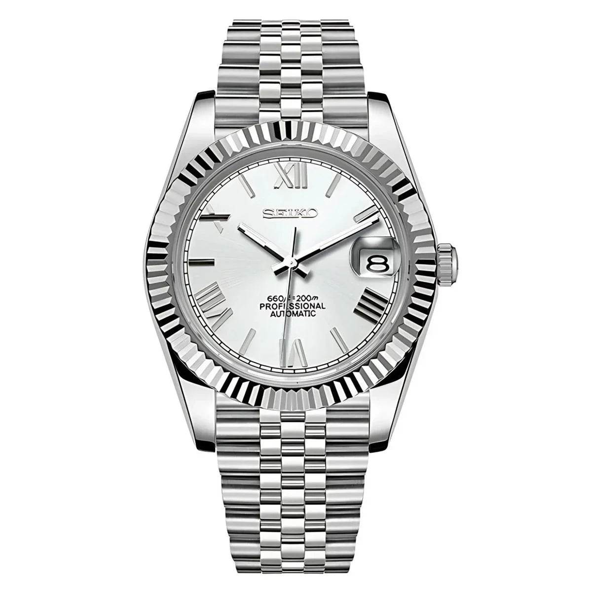 SeikoDatejust - white dial
