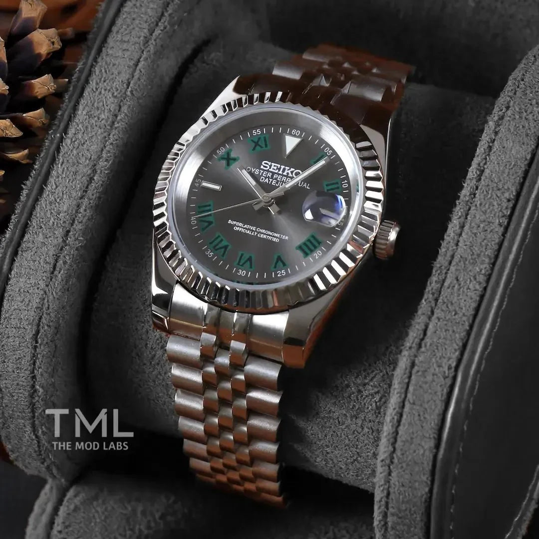 SeikoDatejust - Ah Arab Grey